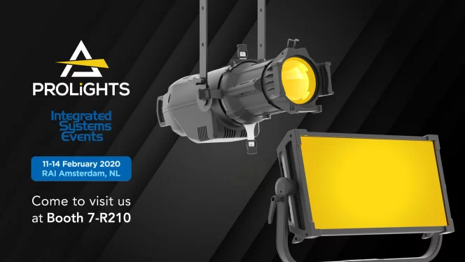 PROLIGHTS @ISE 2020, Amsterdam February 11-14