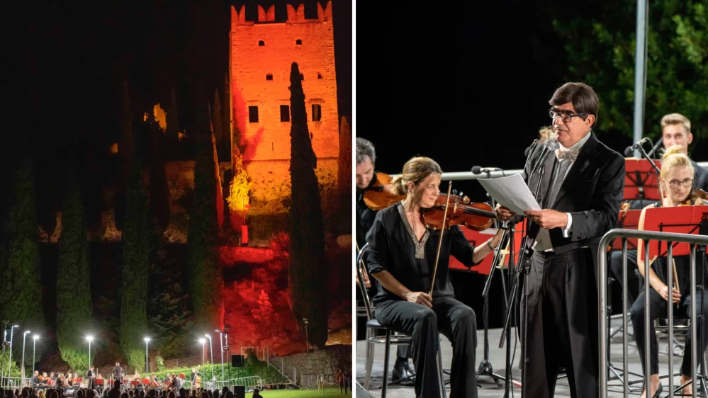 PROLIGHTS illumina il bellissimo castello di Arco
