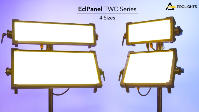 PROLIGHTS aggiunge due nuovi soft light alla gamma EclPanel