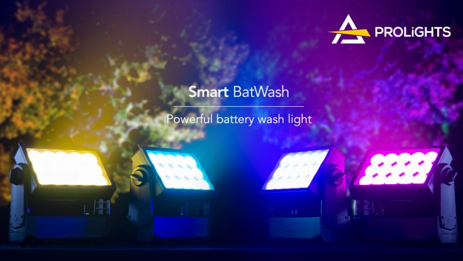 PROLIGHTS lancia il suo nuovo Smart BatWash