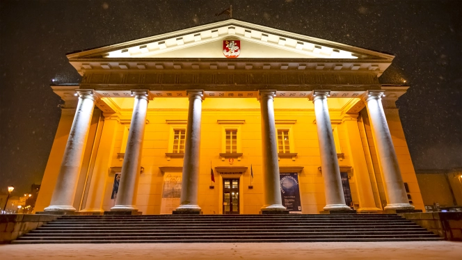 PROLIGHTS illumina il municipo di Vilnius