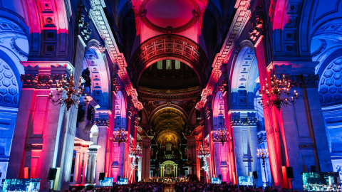 La cattedrale di St Paul risplende con PROLIGHTS
