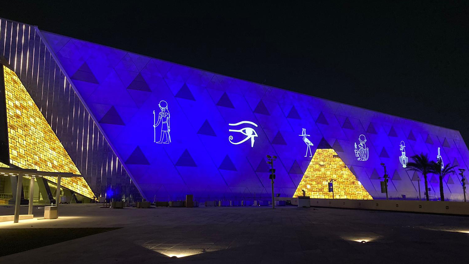 Il Grande Museo Egizio illuminato da PROLIGHTS