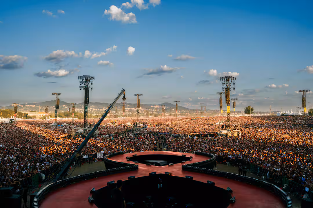 PROLIGHTS sul palco del concerto da record di Ultimo
