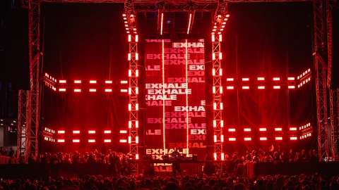 Amelie Lens Brings EXHALE to Tirana with PROLIGHTS