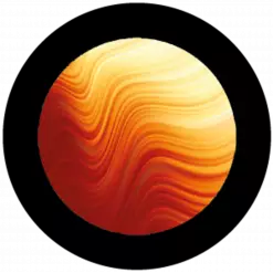 Orange Waves